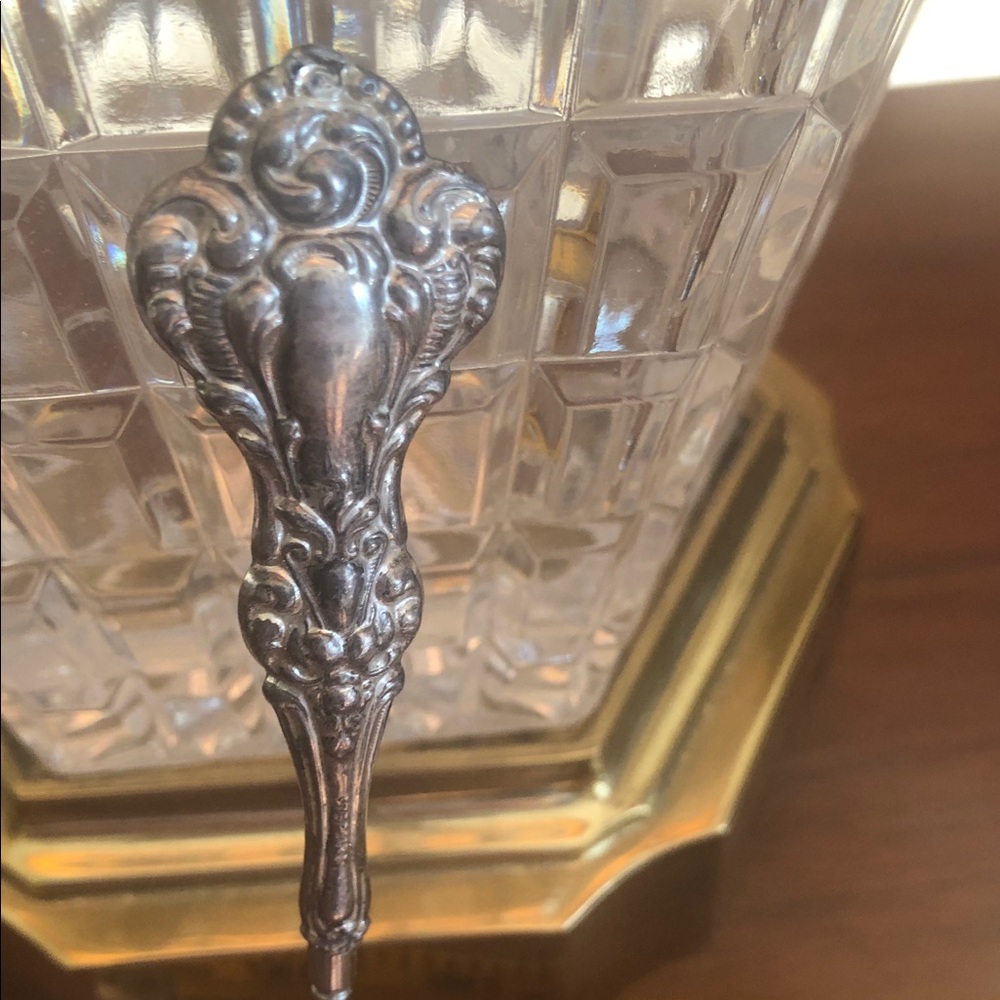 Vtg Sterling Silver Boot Hook - image 2